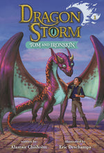 Book cover for Dragon Storm #1: Tom and Ironskin