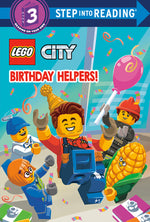 Book cover for Birthday Helpers! (Lego City)