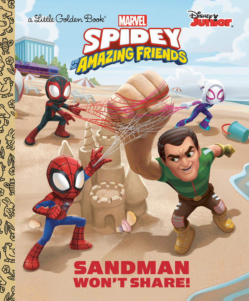 Book cover for Sandman Won't Share! (Marvel Spidey and His Amazing Friends)