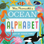 Book cover for Mrs. Peanuckle's Ocean Alphabet
