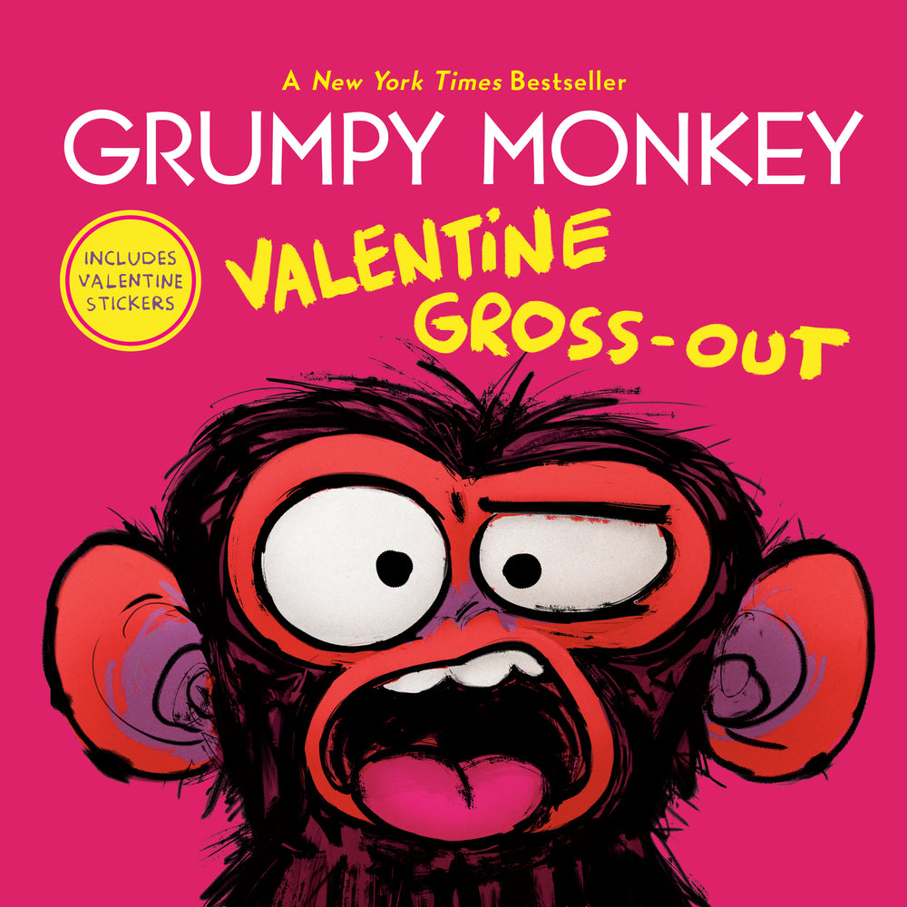 Book cover for Grumpy Monkey Valentine Gross-Out