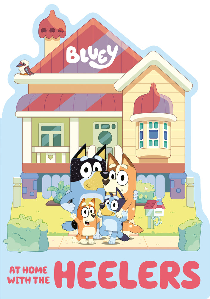 Book cover for Bluey: At Home with the Heelers