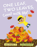 Book cover for One Leaf, Two Leaves, Count with Me!