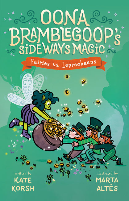 Book cover for Fairies vs. Leprechauns