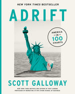 Book cover for Adrift: America in 100 Charts