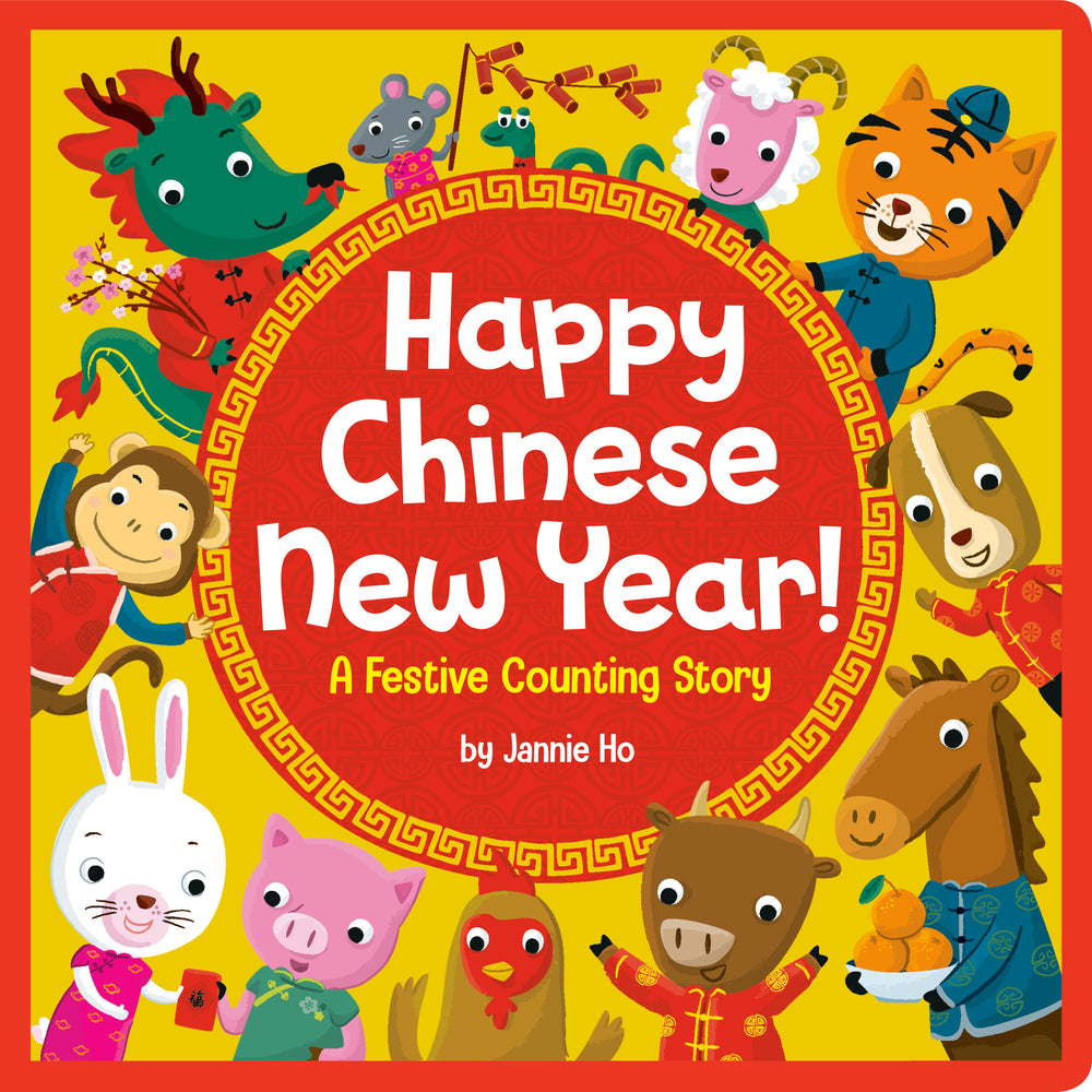 Book cover for Happy Chinese New Year!: A Festive Counting Story