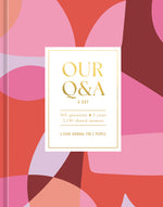 Book cover for Our Q&A a Day (Hearts): 3-Year Journal for 2 People