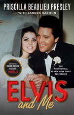 Book cover for Elvis and Me: The True Story of the Love Between Priscilla Presley and the King of Rock N' Roll