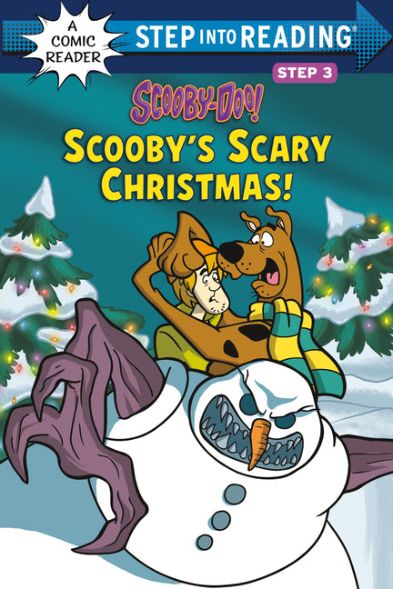 Book cover for Scooby's Scary Christmas! (Scooby-Doo)
