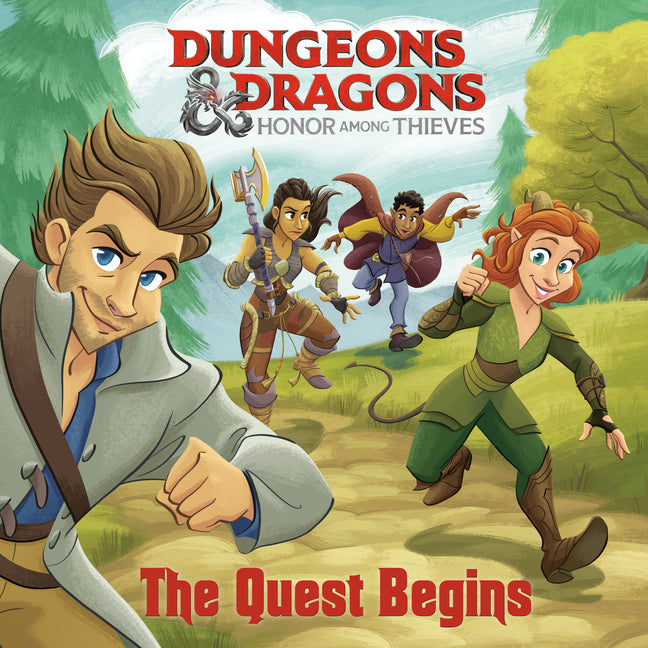 Book cover for Quest Begins (Dungeons & Dragons: Honor Among Thieves)