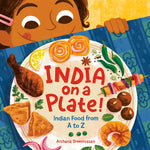Book cover for India on a Plate!: Indian Food from A to Z