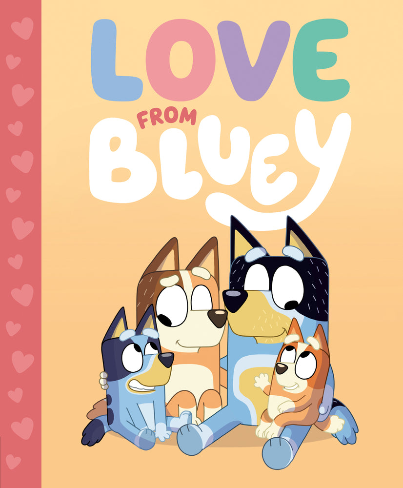 Book cover for Love from Bluey
