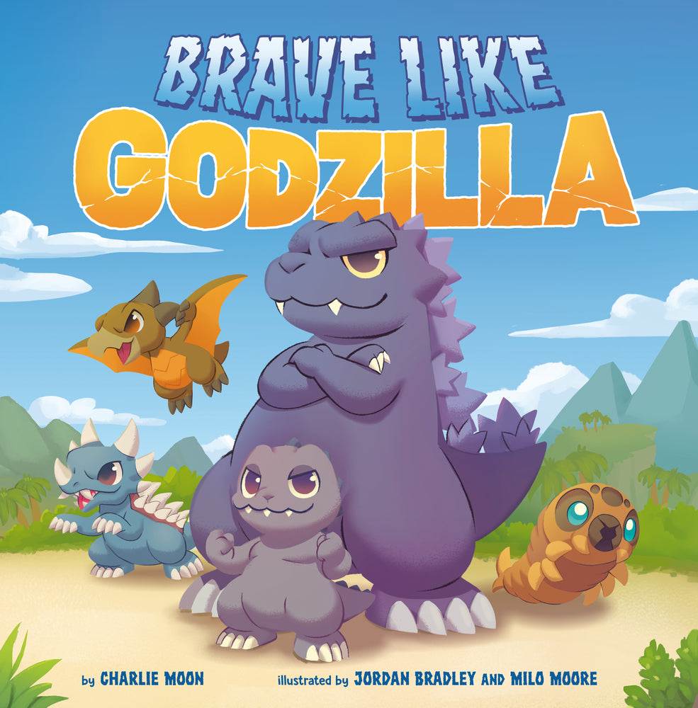 Book cover for Brave Like Godzilla