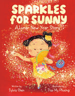 Book cover for Sparkles for Sunny: A Lunar New Year Story