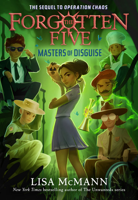 Book cover for Masters of Disguise (the Forgotten Five, Book 6)