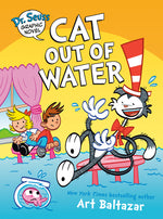 Book cover for Dr. Seuss Graphic Novel: Cat Out of Water: A Cat in the Hat Story