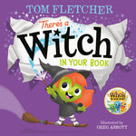 Book cover for There's a Witch in Your Book: An Interactive Book for Kids and Toddlers