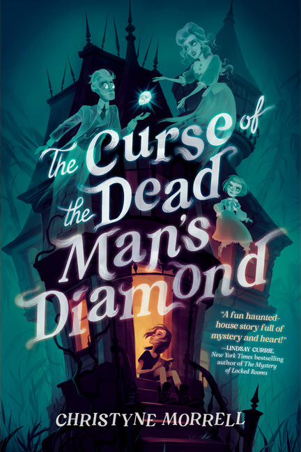 Book cover for Curse of the Dead Man's Diamond