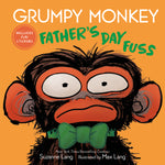 Book cover for Grumpy Monkey Father's Day Fuss: Includes Fun Stickers!