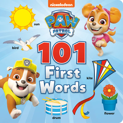 Book cover for Paw Patrol 101 First Words (Paw Patrol)