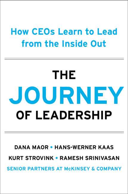 Book cover for Journey of Leadership: How Ceos Learn to Lead from the Inside Out