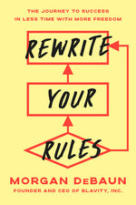 Book cover for Rewrite Your Rules: The Journey to Success in Less Time with More Freedom