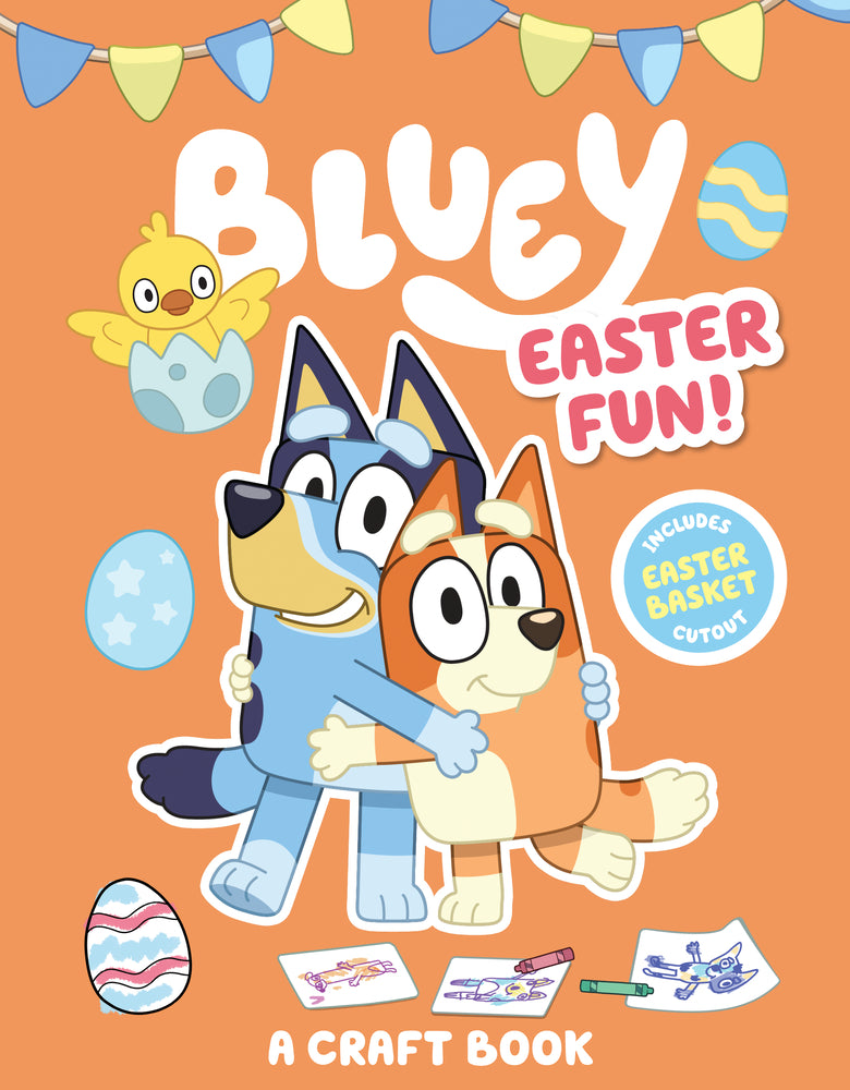 Book cover for Bluey: Easter Fun!: A Craft Book