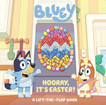 Book cover for Bluey: Hooray, It's Easter!: A Lift-The-Flap Book