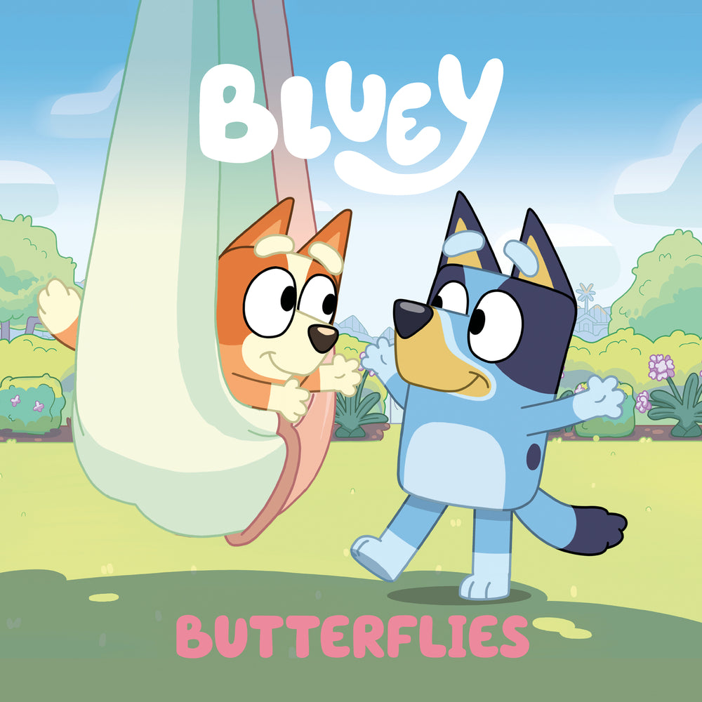 Book cover for Bluey: Butterflies