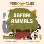 Book cover for Peek-A-Clue: Safari Animals: An Animal Guessing Game