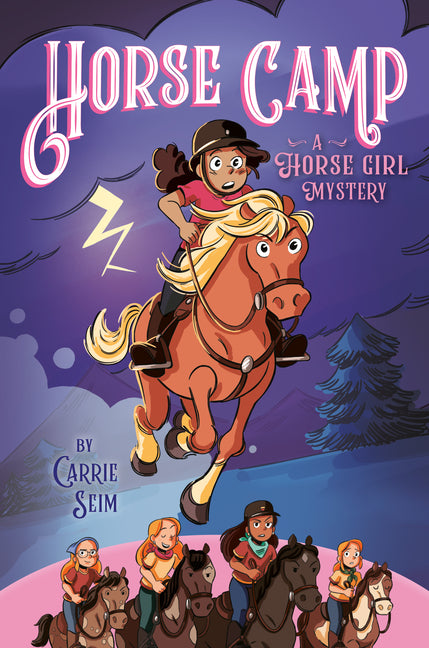 Book cover for Horse Camp: A Horse Girl Mystery