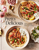 Book cover for Pretty Delicious: Simple, Modern Mediterranean, Served with Style: A Cookbook