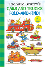 Book cover for Richard Scarry's Cars and Trucks Fold-And-Find!