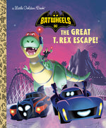 Book cover for Great T. Rex Escape! (DC Batman: Batwheels)