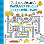 Book cover for Richard Scarry's Cars and Trucks Touch-And-Trace