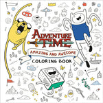 Book cover for Adventure Time: Amazing and Awesome Coloring Book