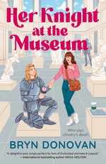 Book cover for Her Knight at the Museum