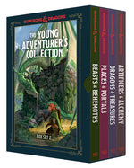 Book cover for Young Adventurer's Collection Box Set 2 (Dungeons & Dragons 4-Book Boxed Set): Beasts & Behemoths, Dragons & Treasures, Places & Portals, Artificers &