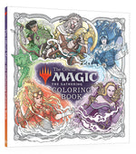 Book cover for Official Magic: The Gathering Coloring Book