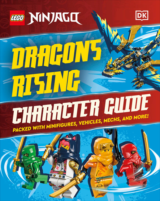 Book cover for Lego Ninjago Dragons Rising Character Guide (Library Edition): Without Minifigure