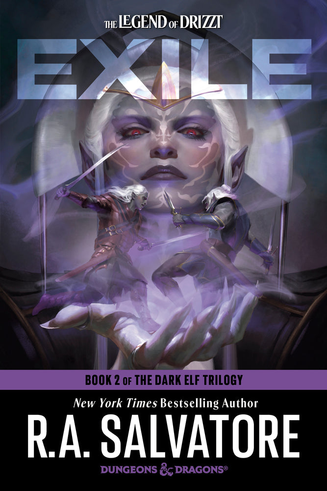 Book cover for Exile: Dungeons & Dragons: Book 2 of the Dark Elf Trilogy