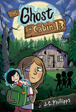 Book cover for Ghost in Cabin 13: A Graphic Novel