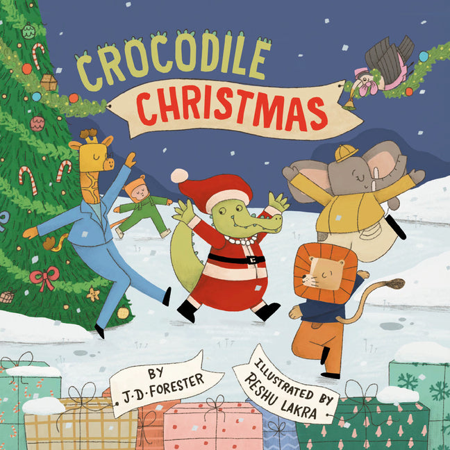 Book cover for Crocodile Christmas