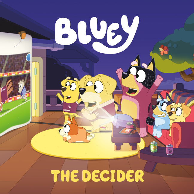 Book cover for Bluey: The Decider
