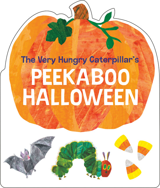 Book cover for Very Hungry Caterpillar's Peekaboo Halloween