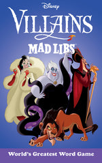 Book cover for Disney Villains Mad Libs: World's Greatest Word Game
