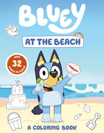Book cover for Bluey: At the Beach: A Coloring Book