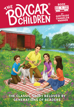 Book cover for The Boxcar Children