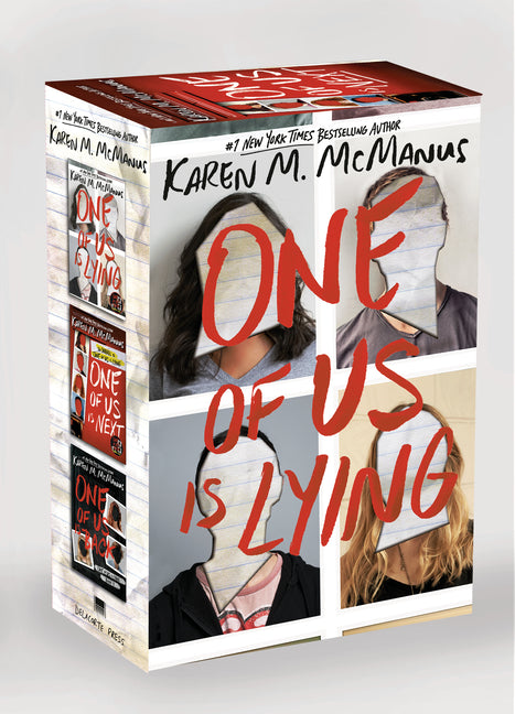 Book cover for One of Us Is Lying Series Paperback Boxed Set: One of Us Is Lying; One of Us Is Next; One of Us Is Back