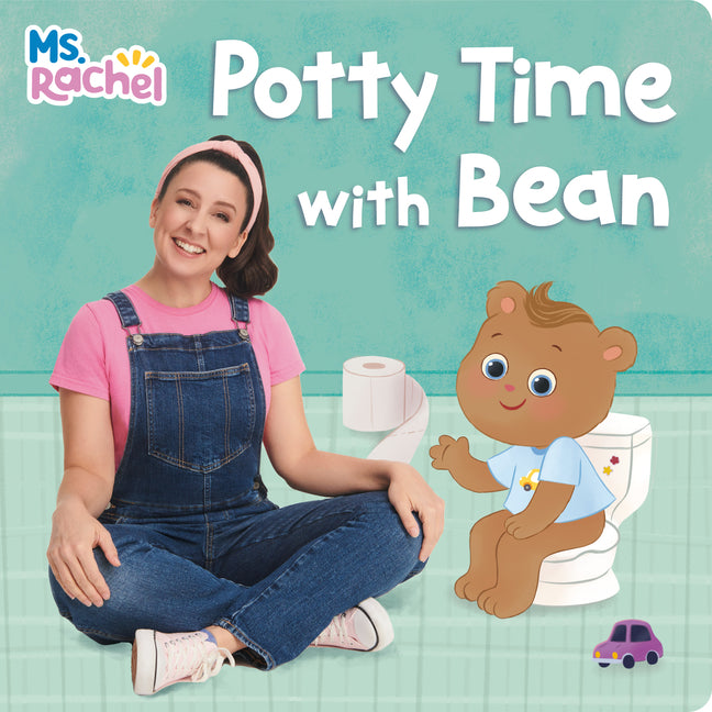 Book cover for Potty Time with Bean (Ms. Rachel)